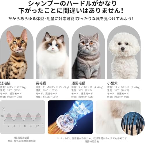 ペットドライヤー LG-HG100 10KG Totoro ball - ドライハウス LG-HG100 の評価 | SHOPSTAFF